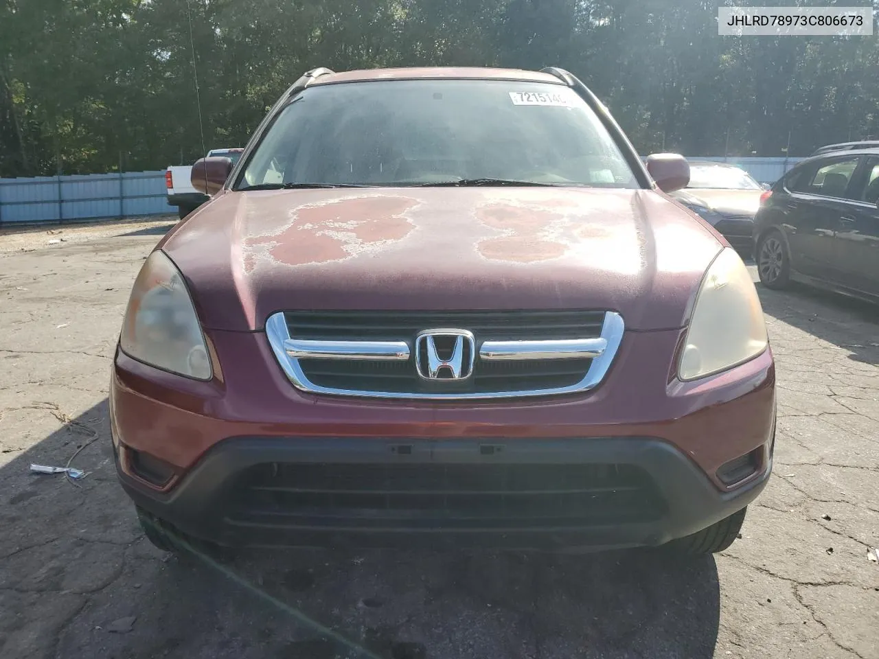 JHLRD78973C806673 2003 Honda Cr-V Ex