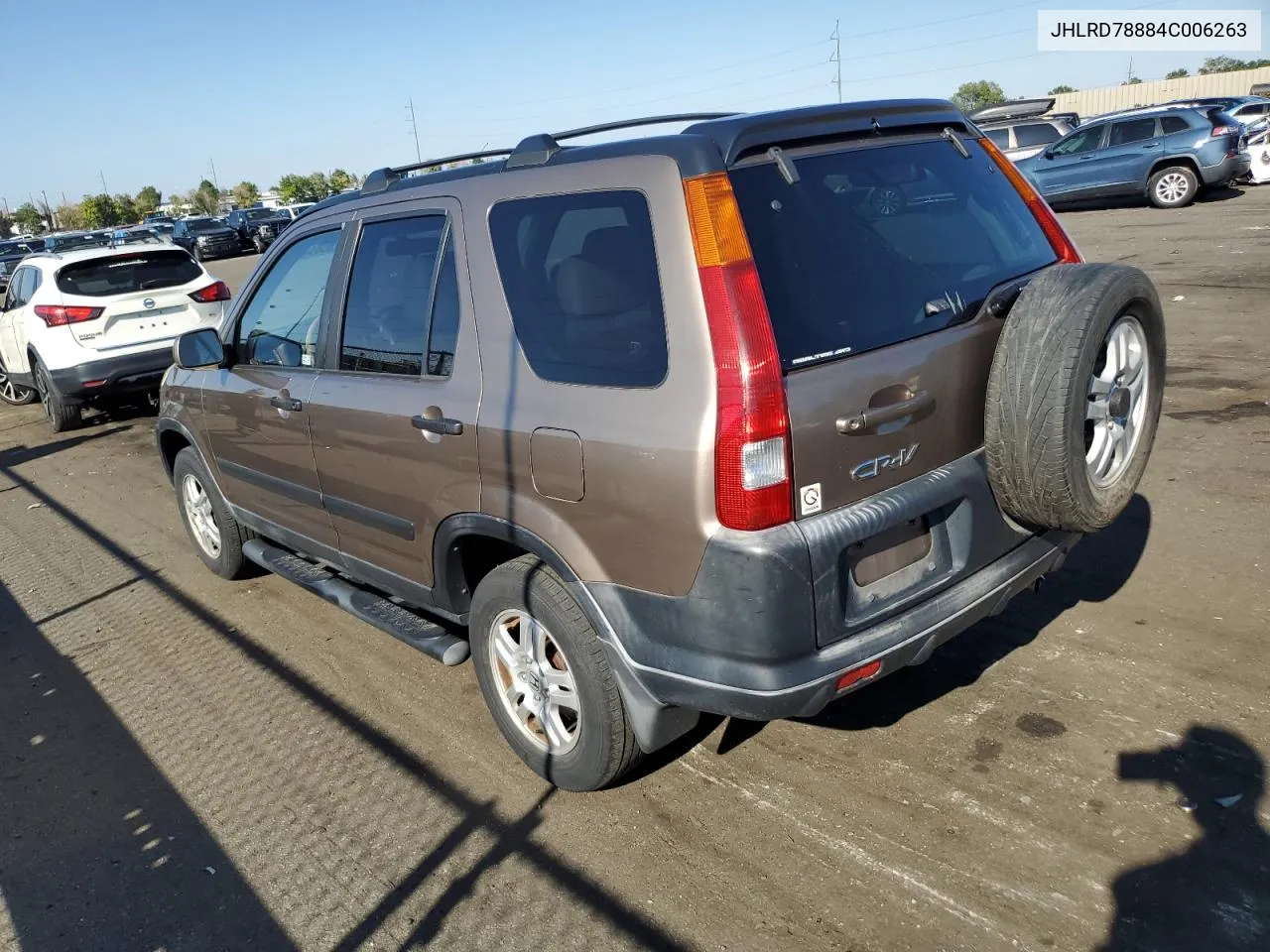 2004 Honda Cr-V Ex VIN: JHLRD78884C006263 Lot: 70581424