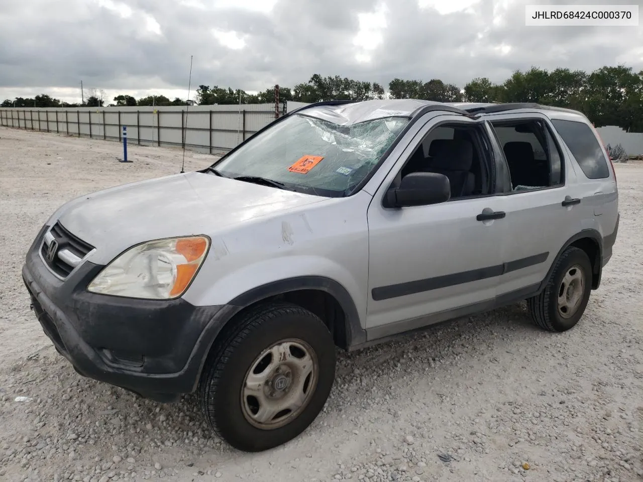 2004 Honda Cr-V Lx VIN: JHLRD68424C000370 Lot: 71021424