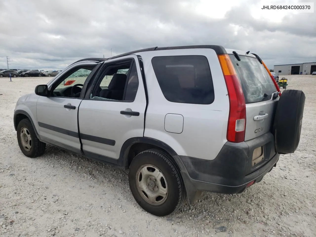 2004 Honda Cr-V Lx VIN: JHLRD68424C000370 Lot: 71021424