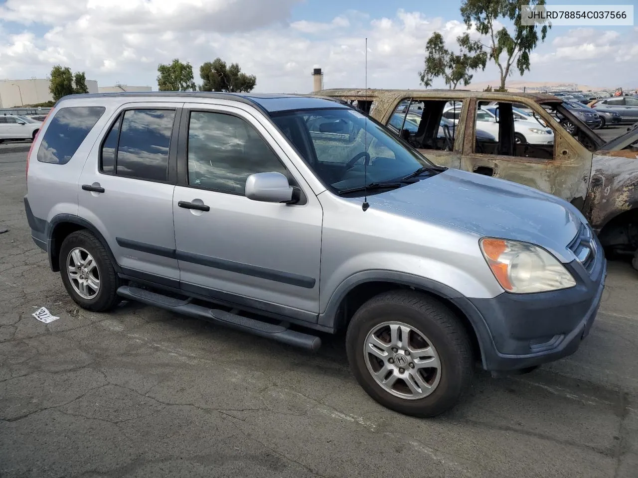 2004 Honda Cr-V Ex VIN: JHLRD78854C037566 Lot: 71756764