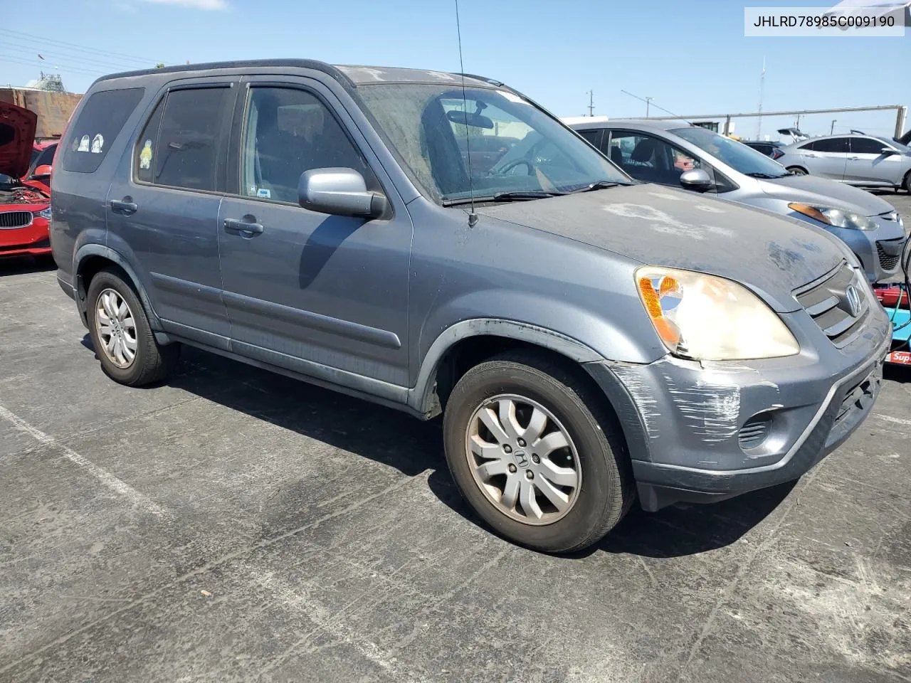 2005 Honda Cr-V Se VIN: JHLRD78985C009190 Lot: 70918544