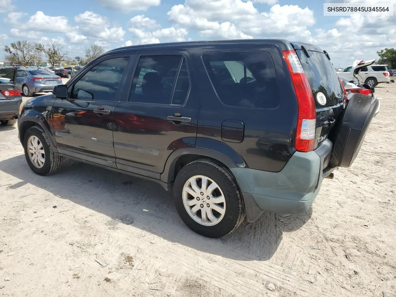 2005 Honda Cr-V Ex VIN: SHSRD78845U345564 Lot: 71494884