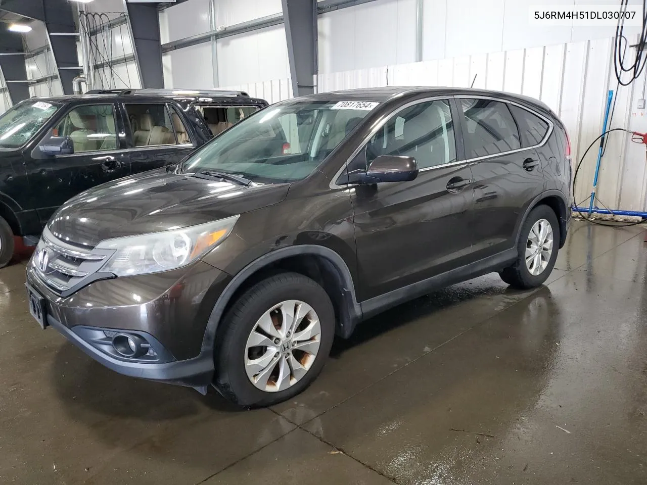 2013 Honda Cr-V Ex VIN: 5J6RM4H51DL030707 Lot: 70817654