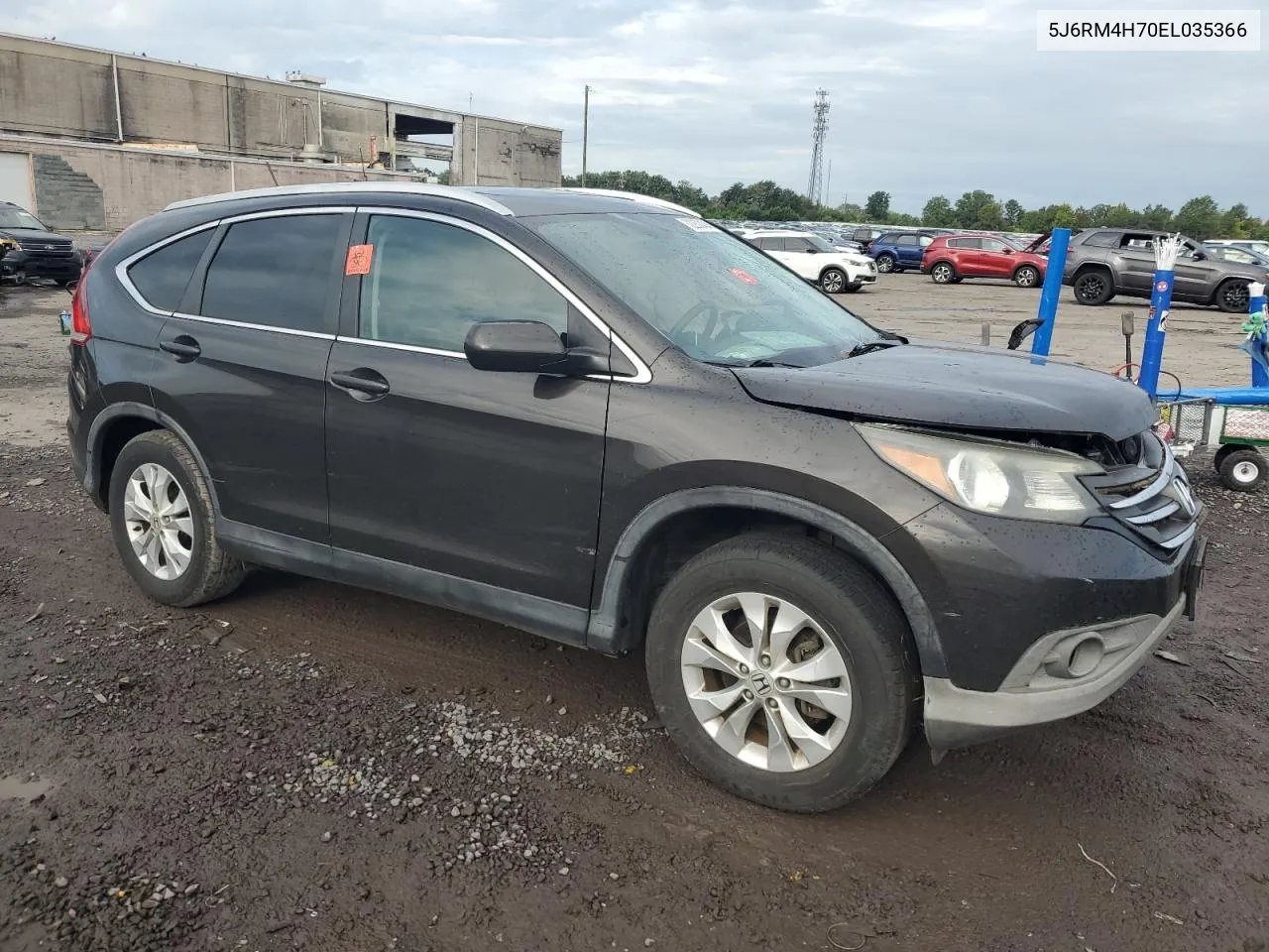 2014 Honda Cr-V Exl VIN: 5J6RM4H70EL035366 Lot: 72252434