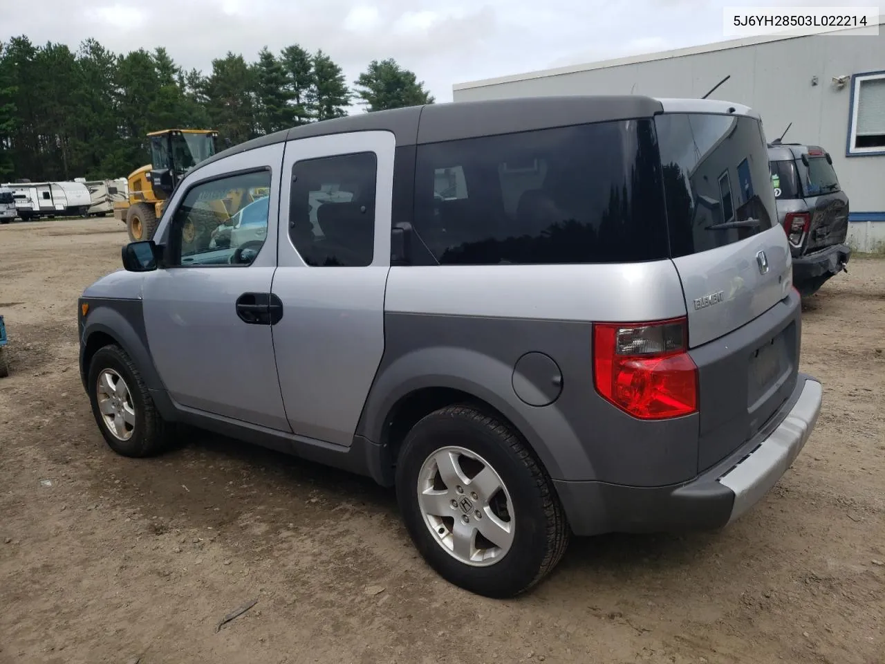 5J6YH28503L022214 2003 Honda Element Ex