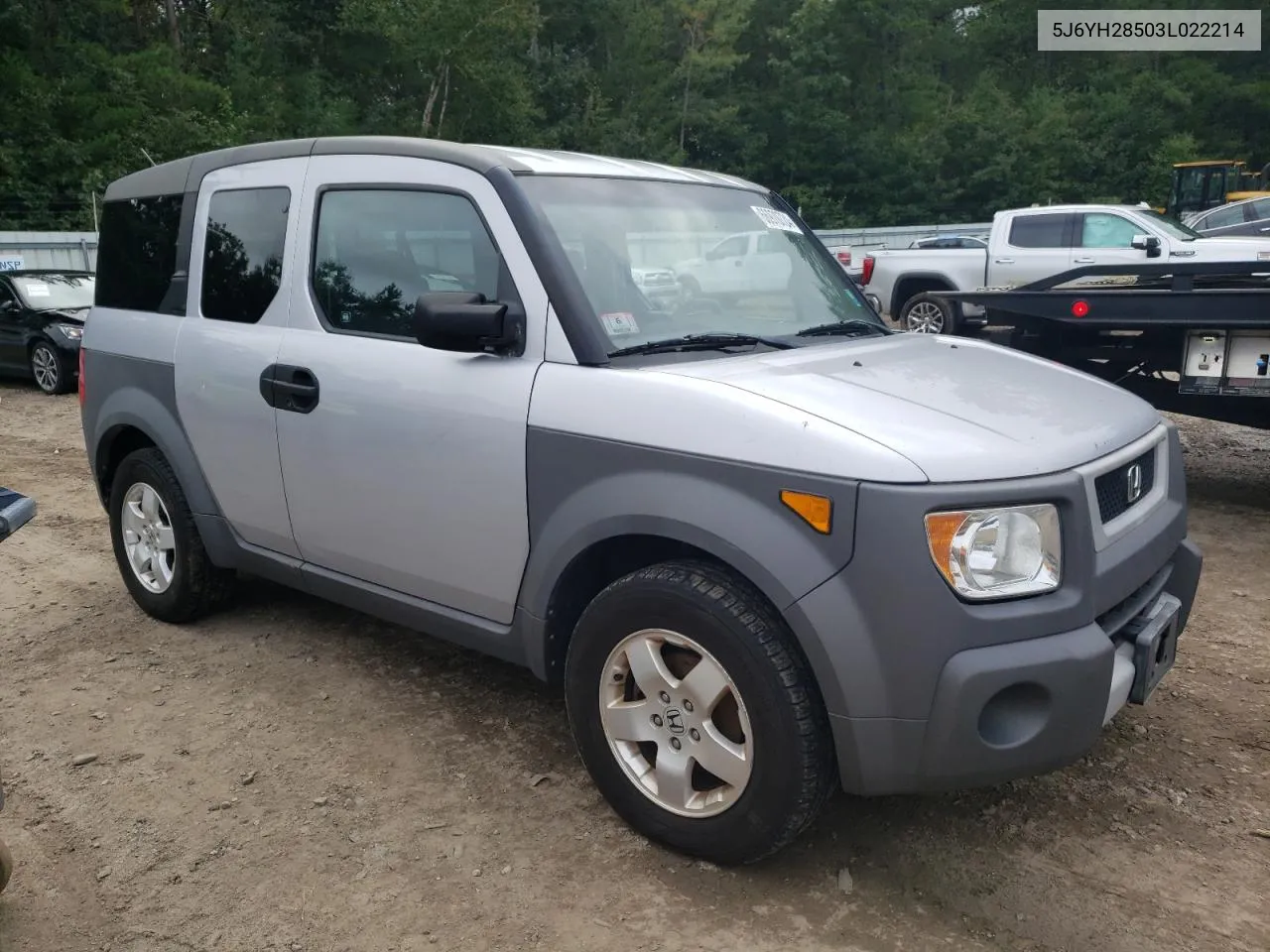 5J6YH28503L022214 2003 Honda Element Ex