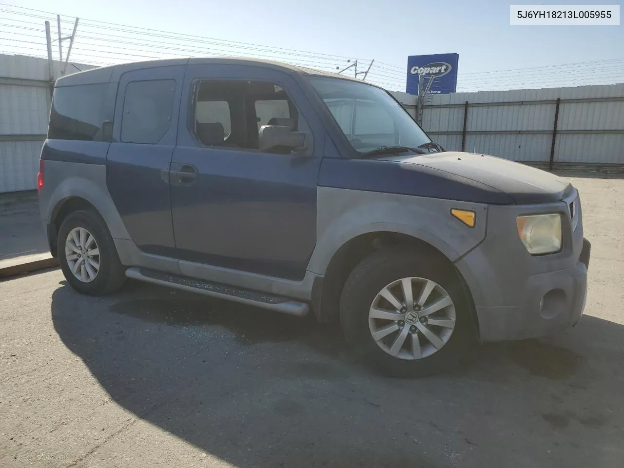 2003 Honda Element Dx VIN: 5J6YH18213L005955 Lot: 72176444