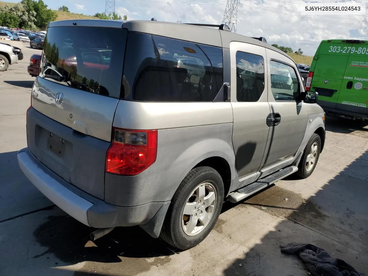 2004 Honda Element Ex VIN: 5J6YH28554L024543 Lot: 53105044