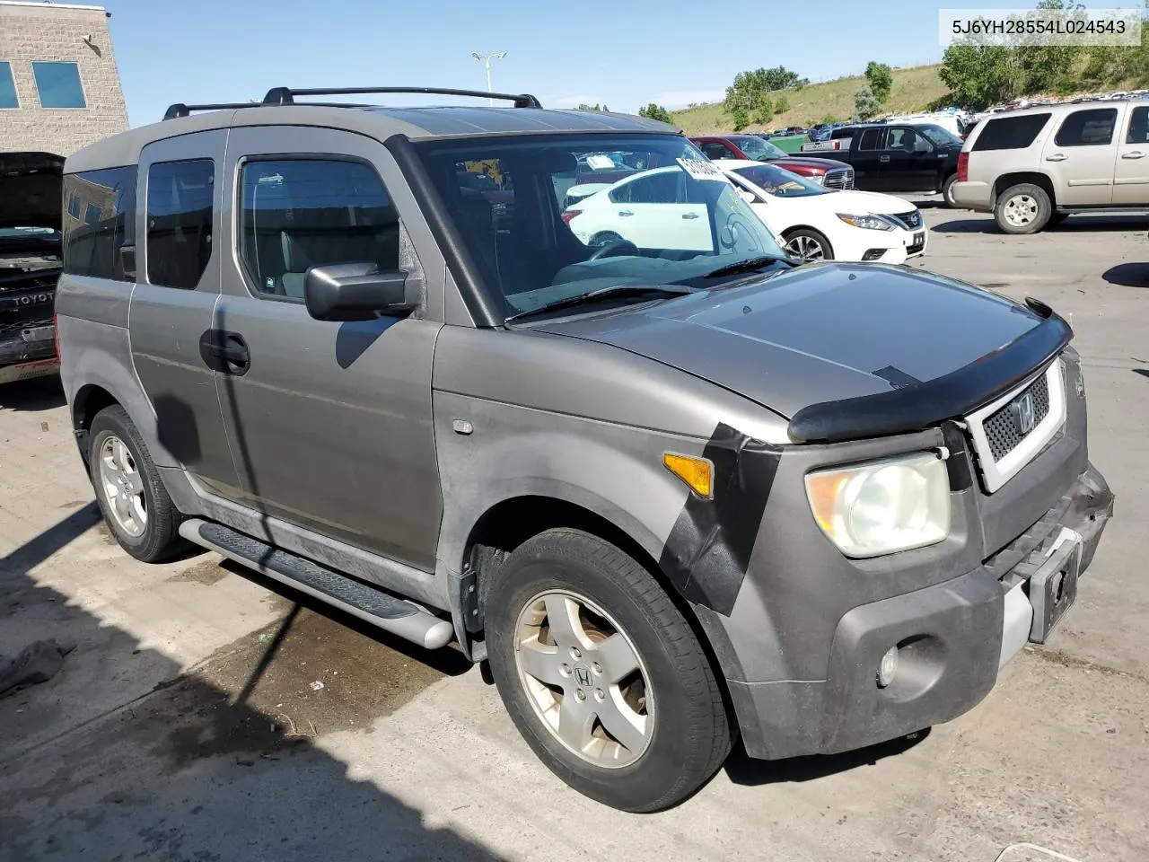 2004 Honda Element Ex VIN: 5J6YH28554L024543 Lot: 53105044