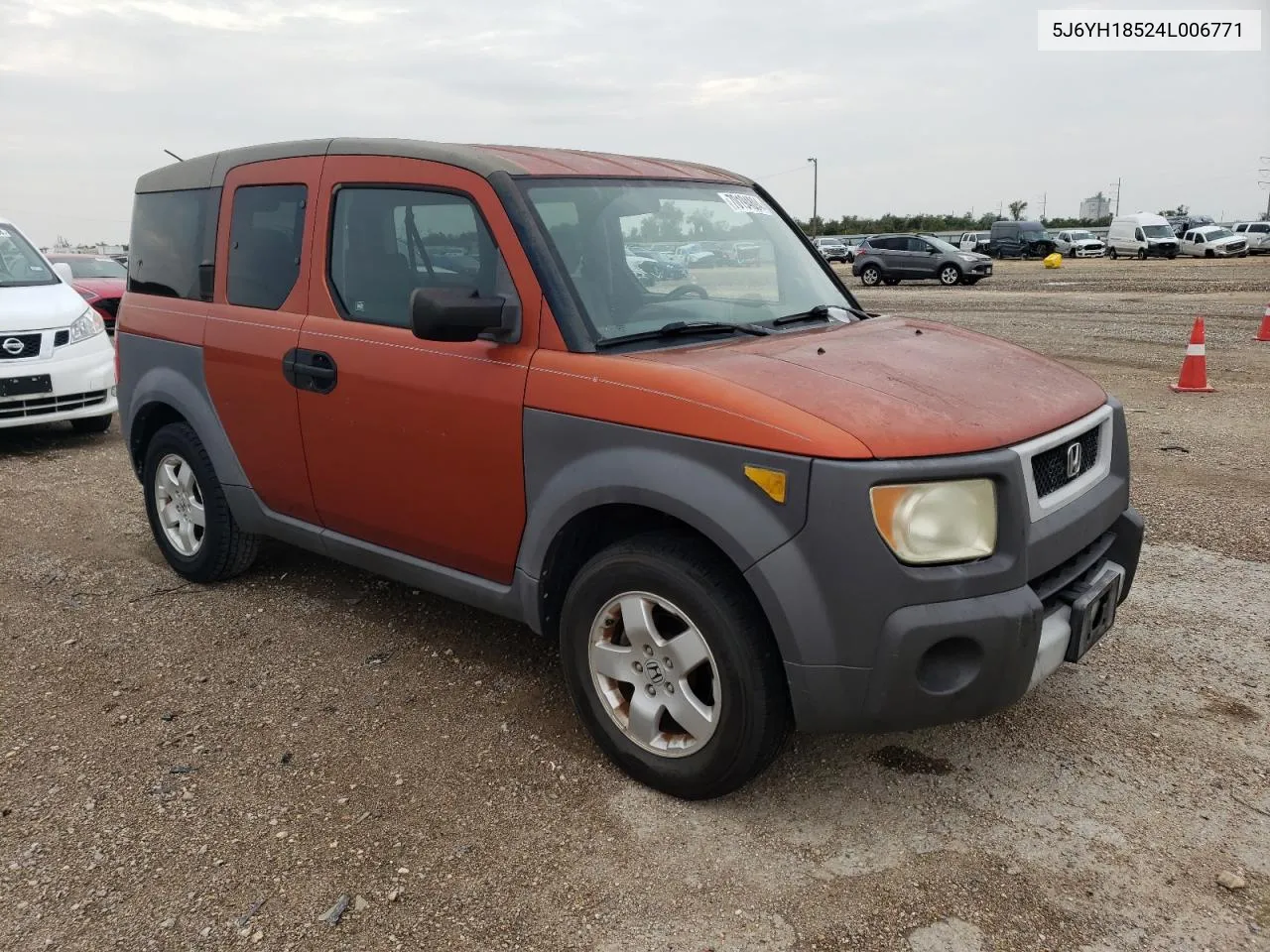 5J6YH18524L006771 2004 Honda Element Ex