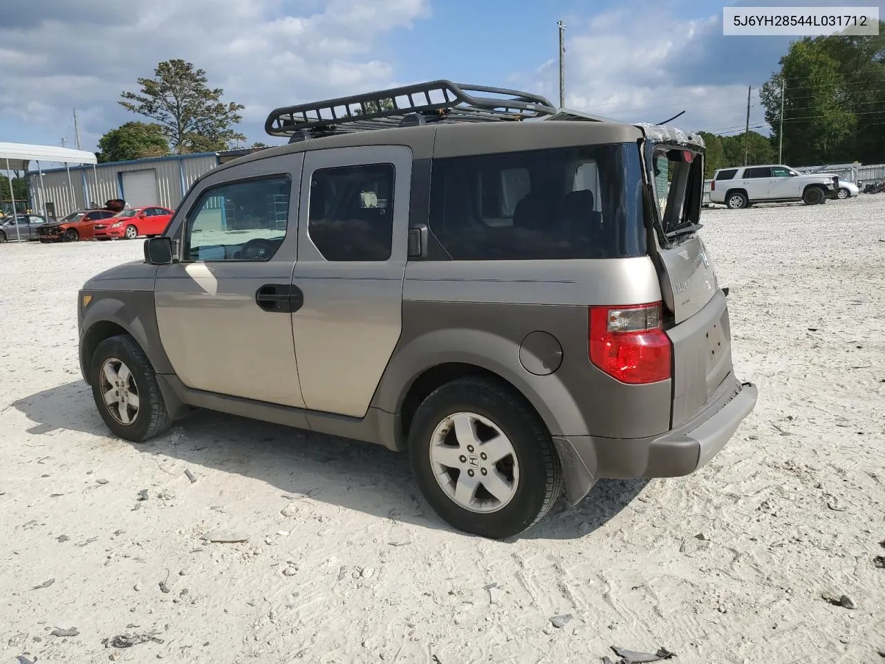 2004 Honda Element Ex VIN: 5J6YH28544L031712 Lot: 71769614