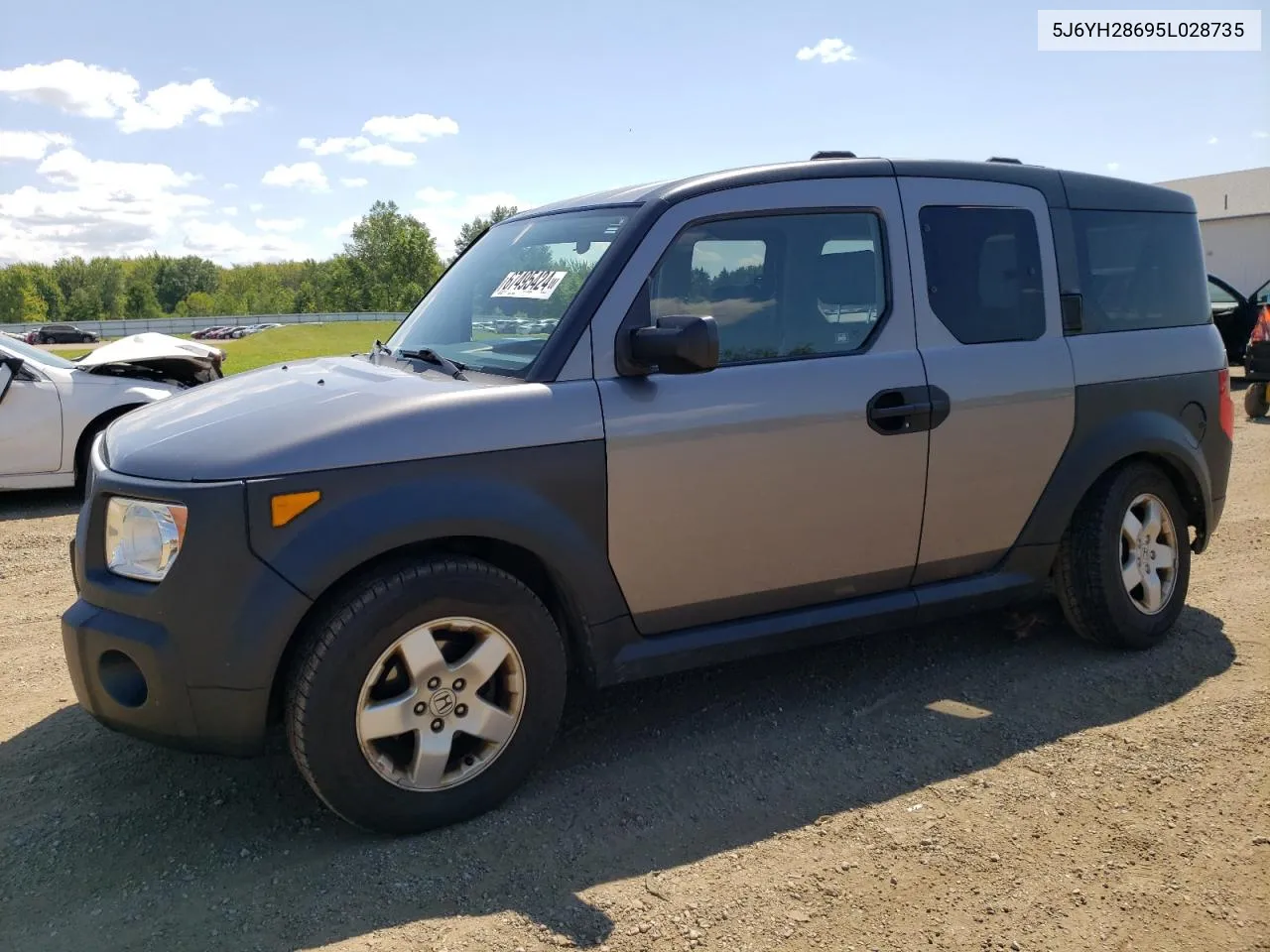 2005 Honda Element Ex VIN: 5J6YH28695L028735 Lot: 67495424