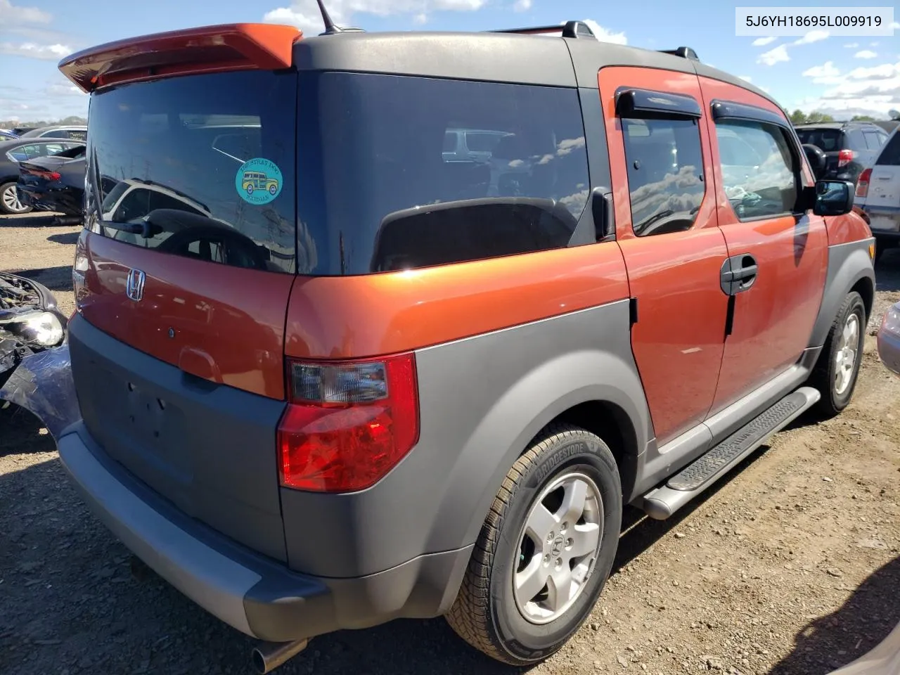 2005 Honda Element Ex VIN: 5J6YH18695L009919 Lot: 70143864