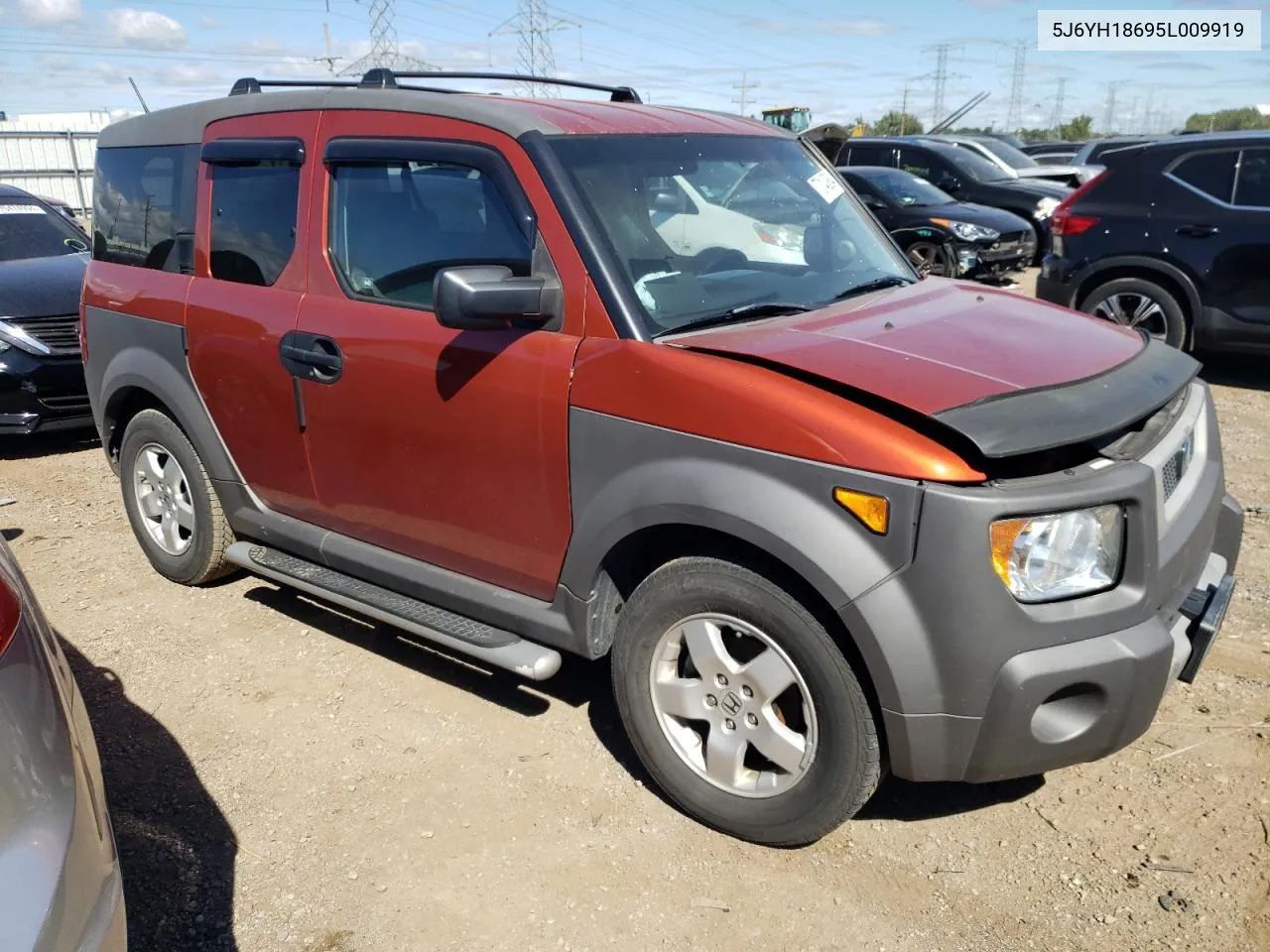 5J6YH18695L009919 2005 Honda Element Ex