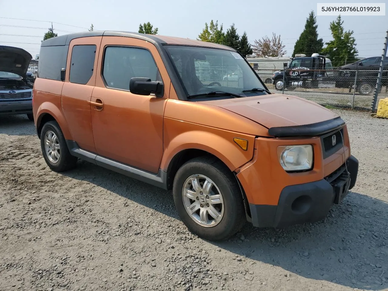 5J6YH28766L019923 2006 Honda Element Ex