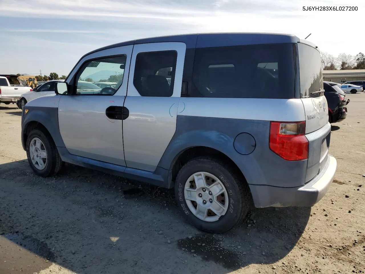 5J6YH283X6L027200 2006 Honda Element Lx