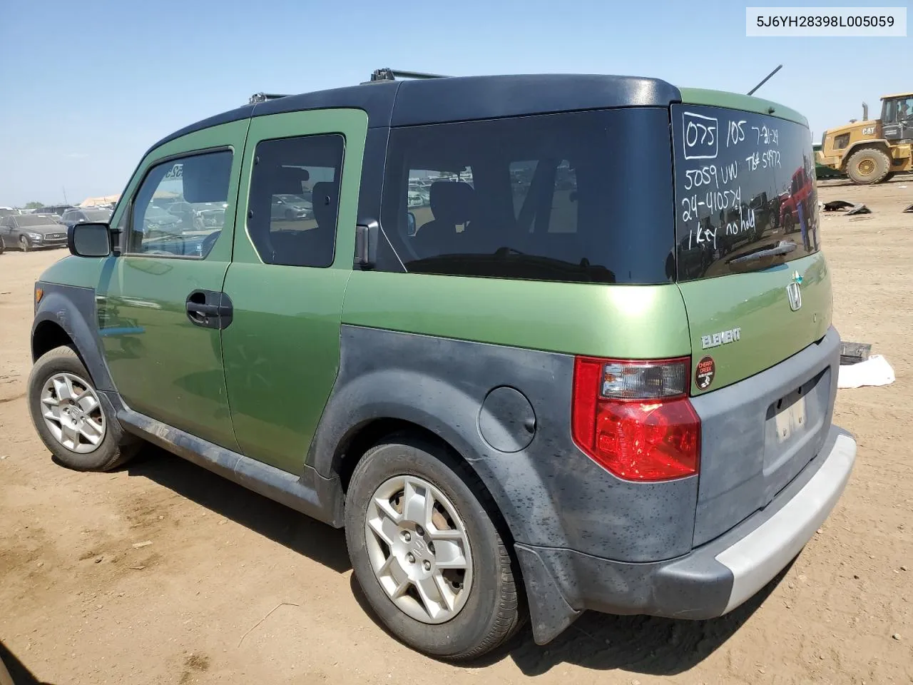 5J6YH28398L005059 2008 Honda Element Lx