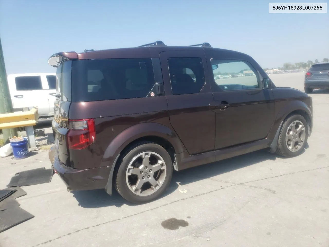 2008 Honda Element Sc VIN: 5J6YH18928L007265 Lot: 68355964