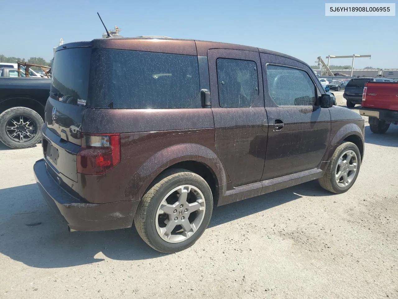 2008 Honda Element Sc VIN: 5J6YH18908L006955 Lot: 68704874