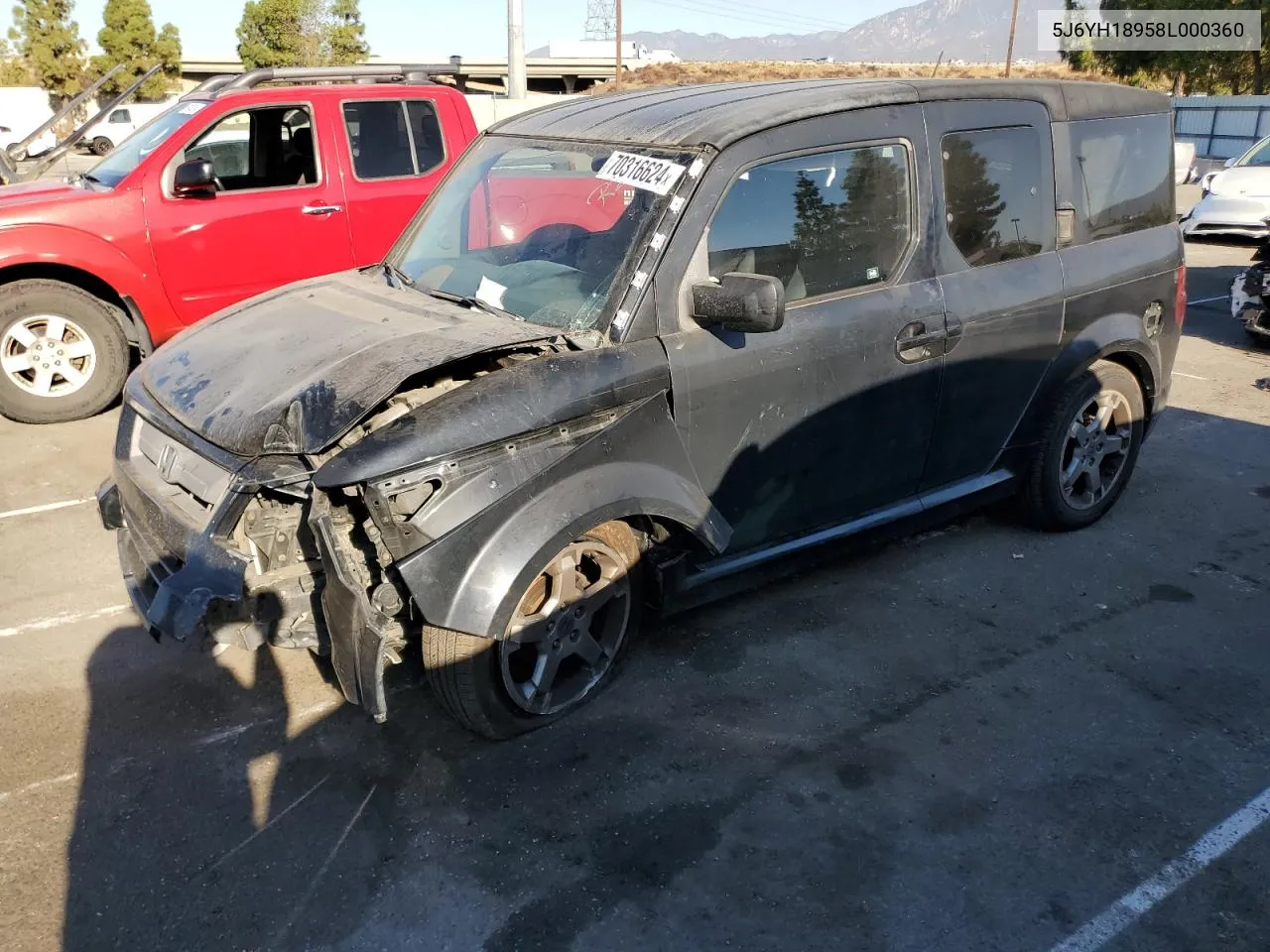 5J6YH18958L000360 2008 Honda Element Sc