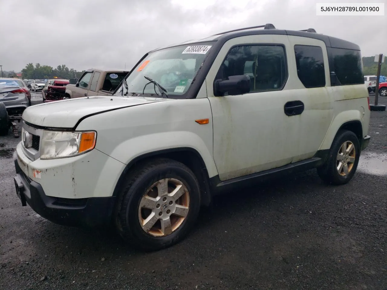 5J6YH28789L001900 2009 Honda Element Ex