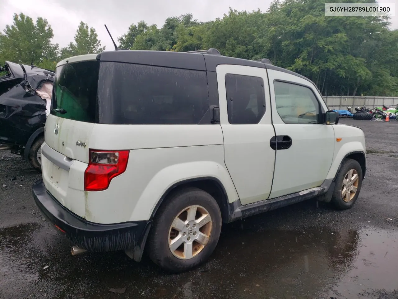 5J6YH28789L001900 2009 Honda Element Ex