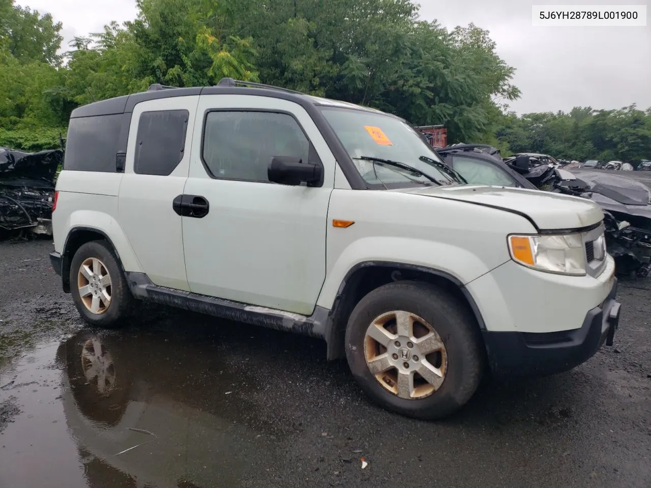 2009 Honda Element Ex VIN: 5J6YH28789L001900 Lot: 63933874