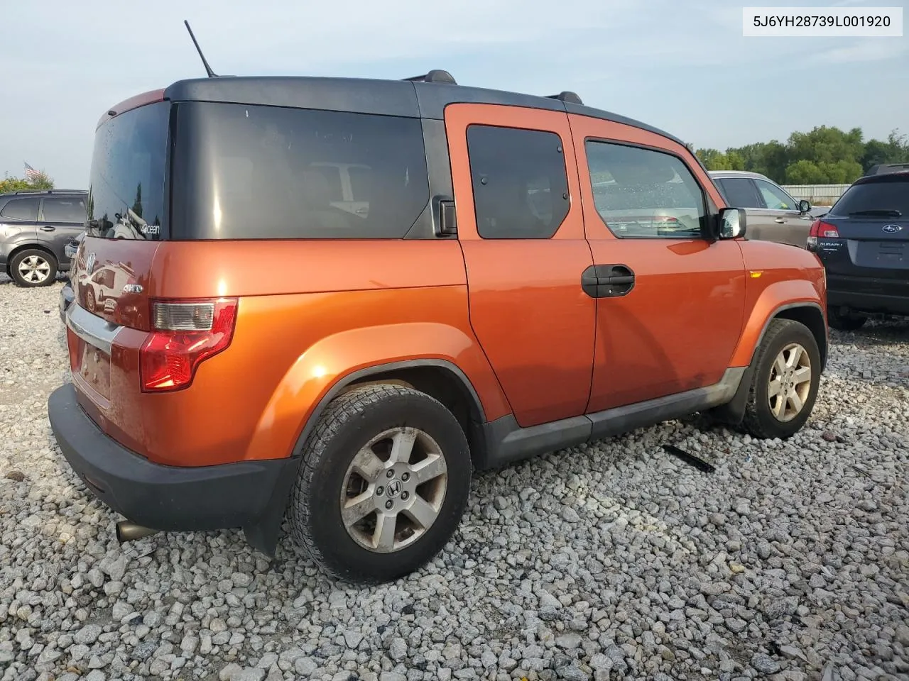 5J6YH28739L001920 2009 Honda Element Ex