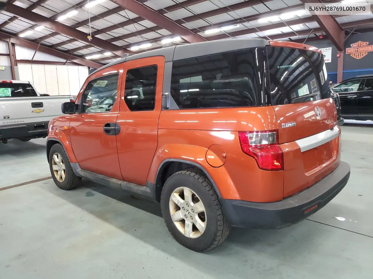 2009 Honda Element Ex VIN: 5J6YH28769L001670 Lot: 72392554