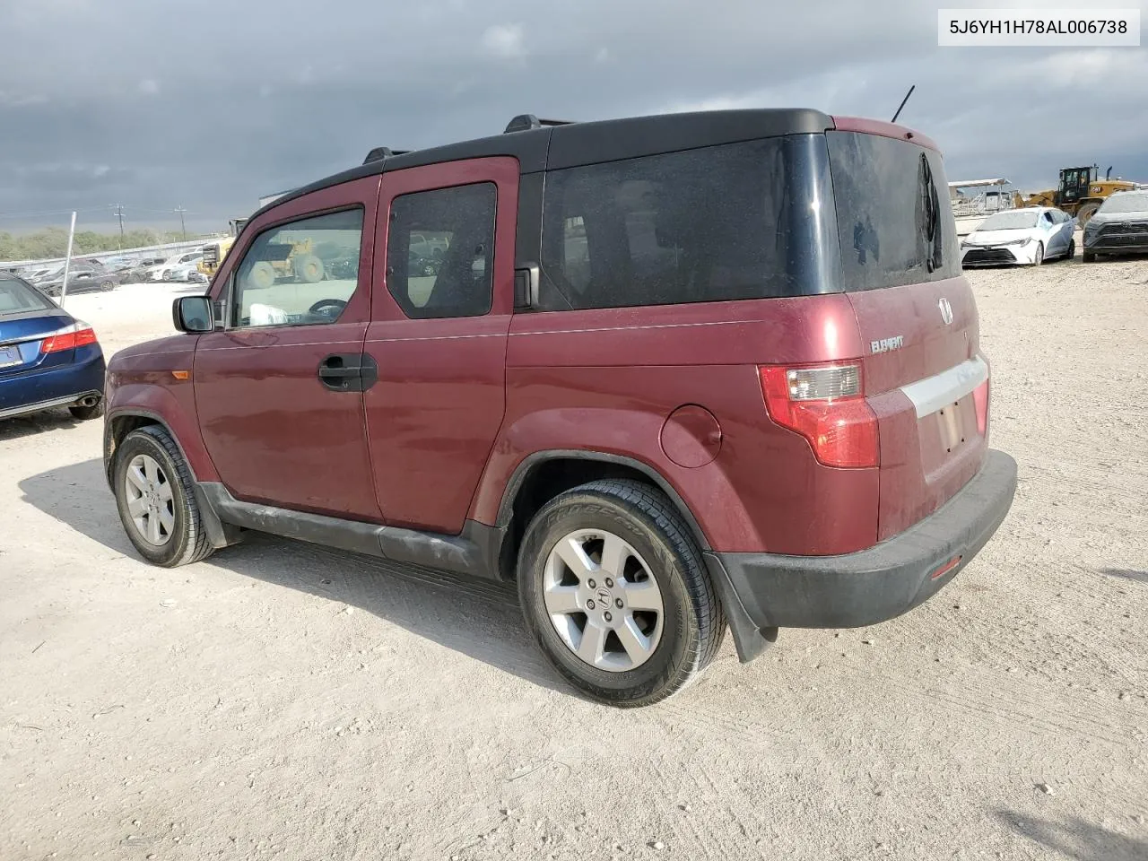 5J6YH1H78AL006738 2010 Honda Element Ex