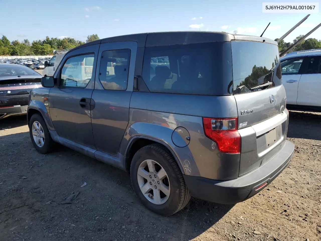 2010 Honda Element Ex VIN: 5J6YH2H79AL001067 Lot: 70422264