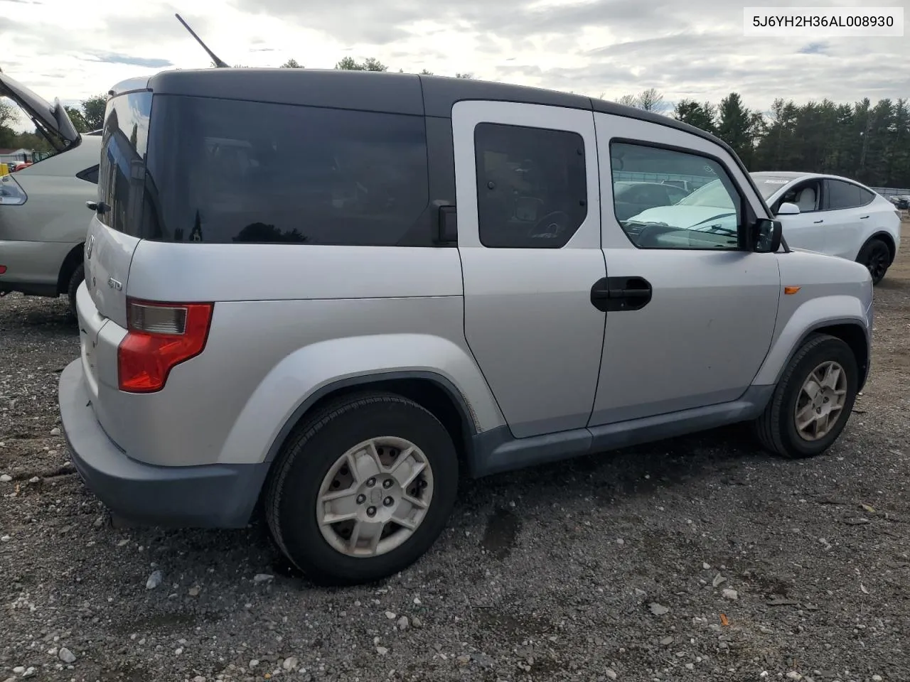 2010 Honda Element Lx VIN: 5J6YH2H36AL008930 Lot: 72310134