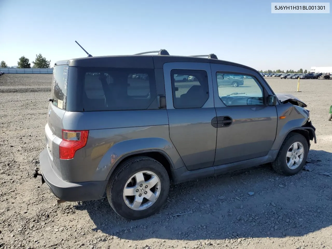 2011 Honda Element Lx VIN: 5J6YH1H31BL001301 Lot: 70310574