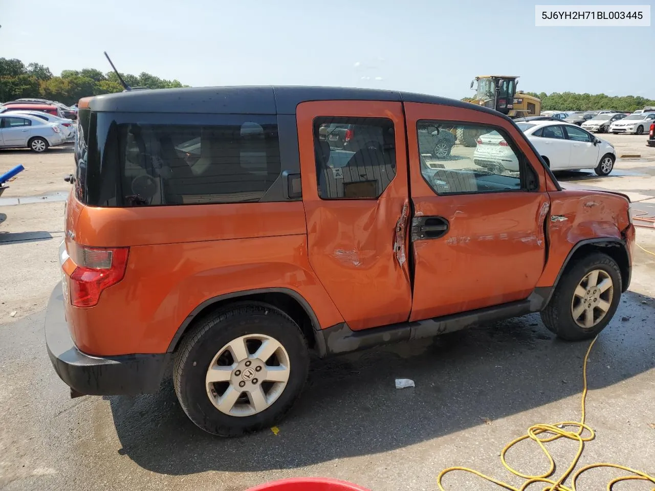 2011 Honda Element Ex VIN: 5J6YH2H71BL003445 Lot: 71108524