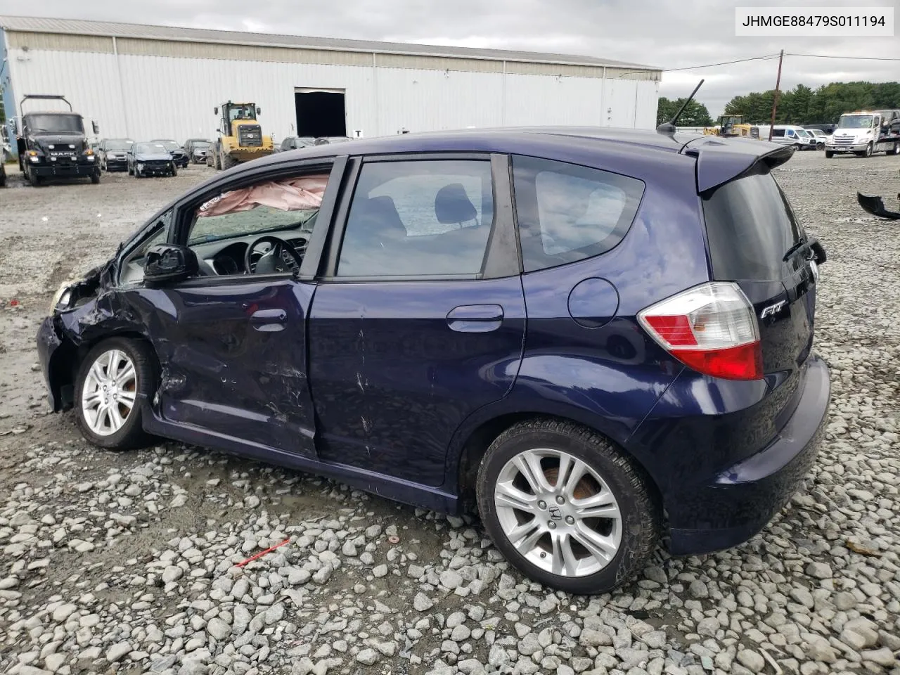 2009 Honda Fit Sport VIN: JHMGE88479S011194 Lot: 69815624