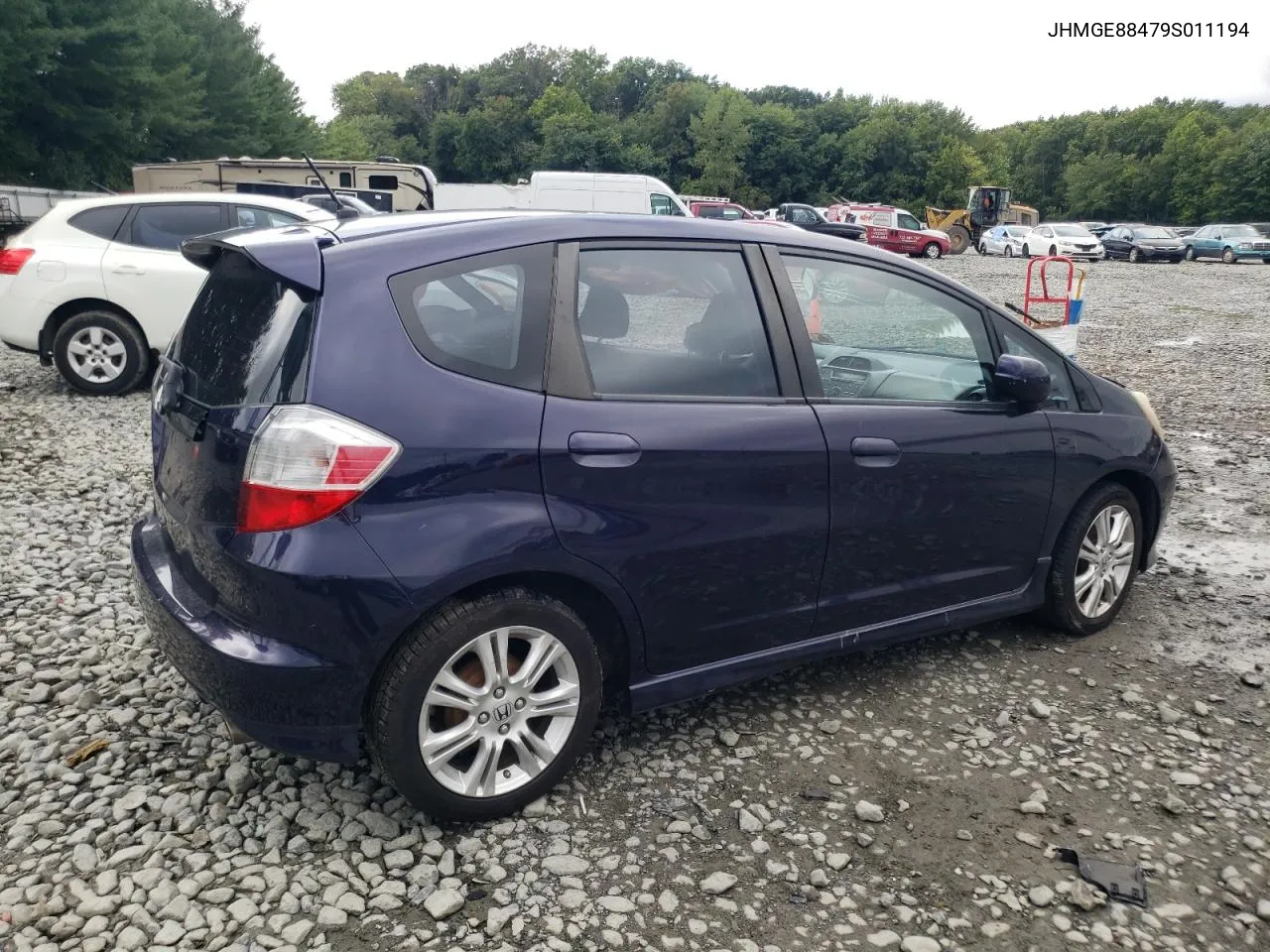 JHMGE88479S011194 2009 Honda Fit Sport