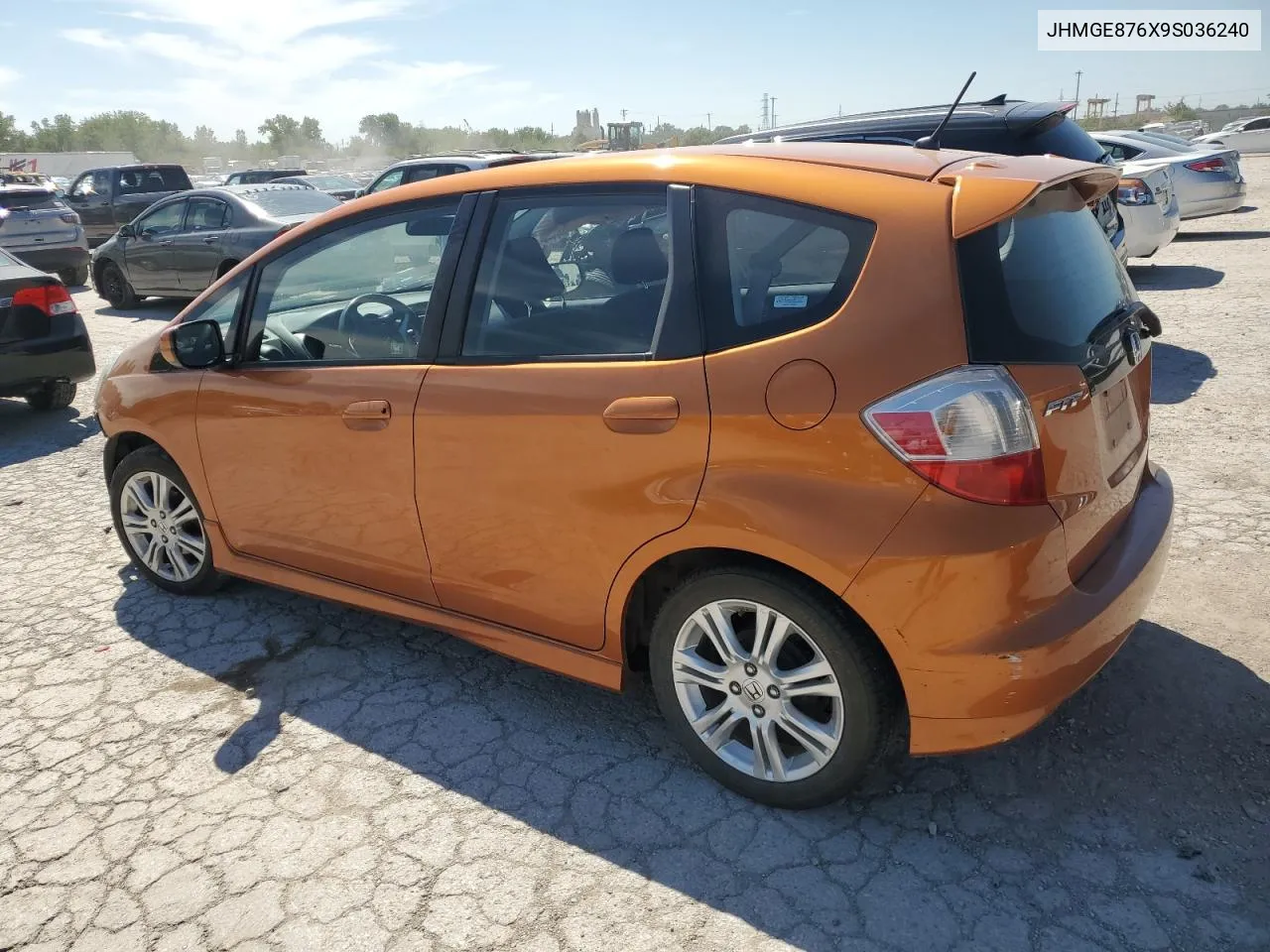 JHMGE876X9S036240 2009 Honda Fit Sport