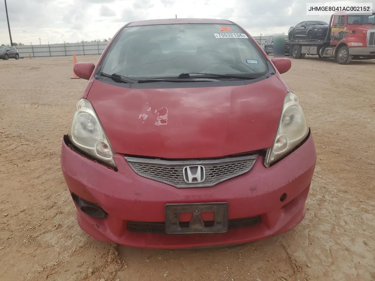 JHMGE8G41AC002152 2010 Honda Fit Sport