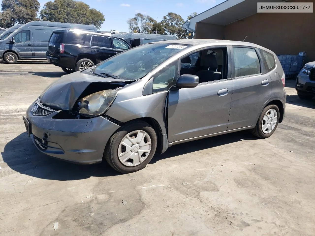 JHMGE8G33CS001777 2012 Honda Fit