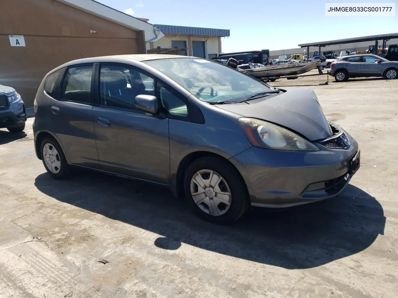 2012 Honda Fit VIN: JHMGE8G33CS001777 Lot: 71237304