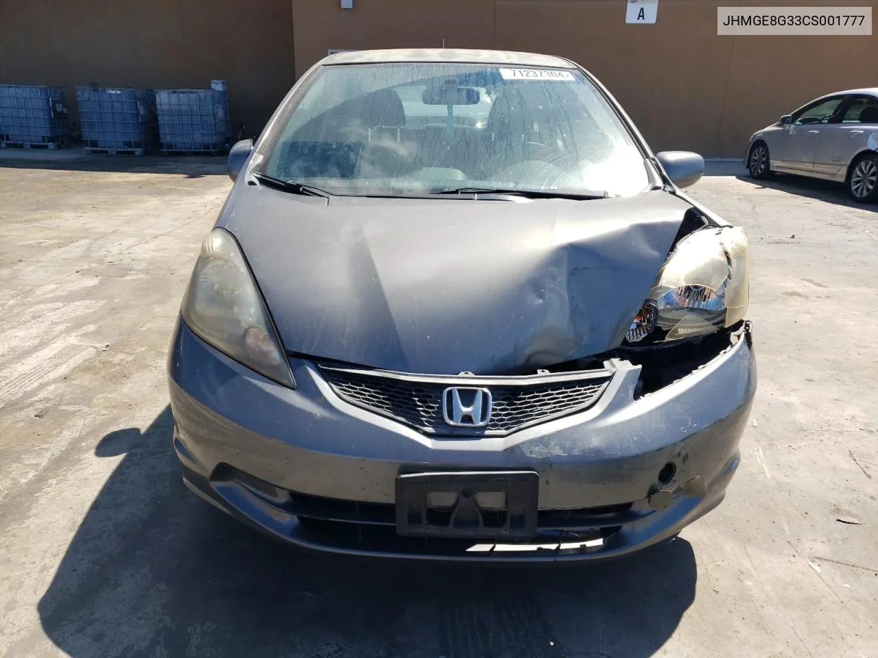 JHMGE8G33CS001777 2012 Honda Fit