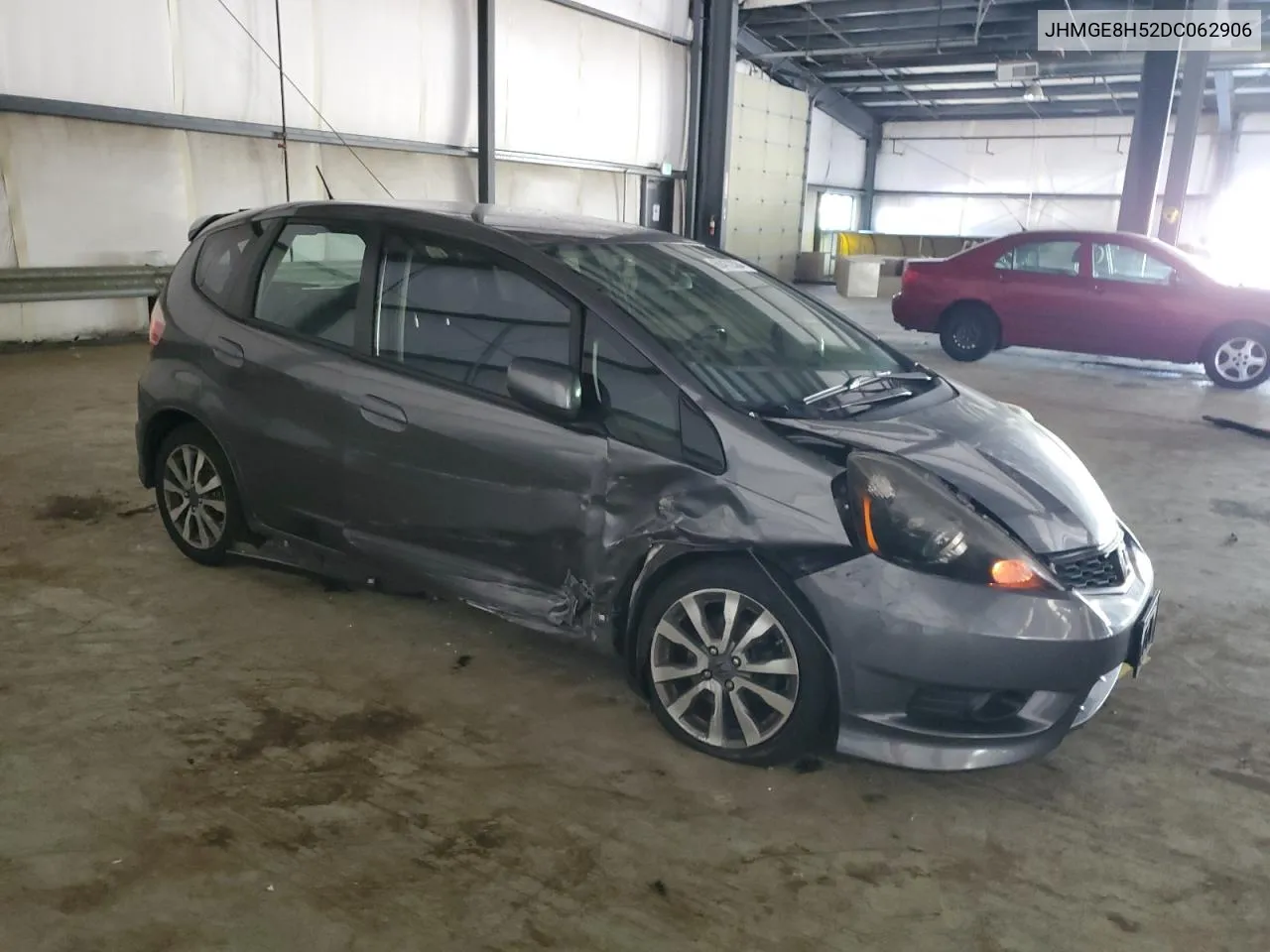 JHMGE8H52DC062906 2013 Honda Fit Sport