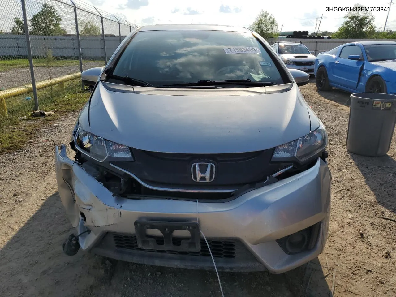 2015 Honda Fit Ex VIN: 3HGGK5H82FM763841 Lot: 71569454