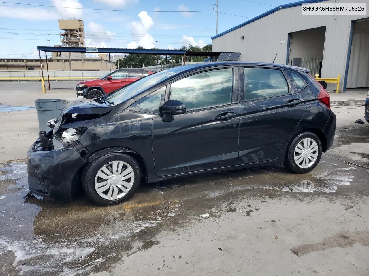 2017 Honda Fit Lx VIN: 3HGGK5H58HM706326 Lot: 69454904