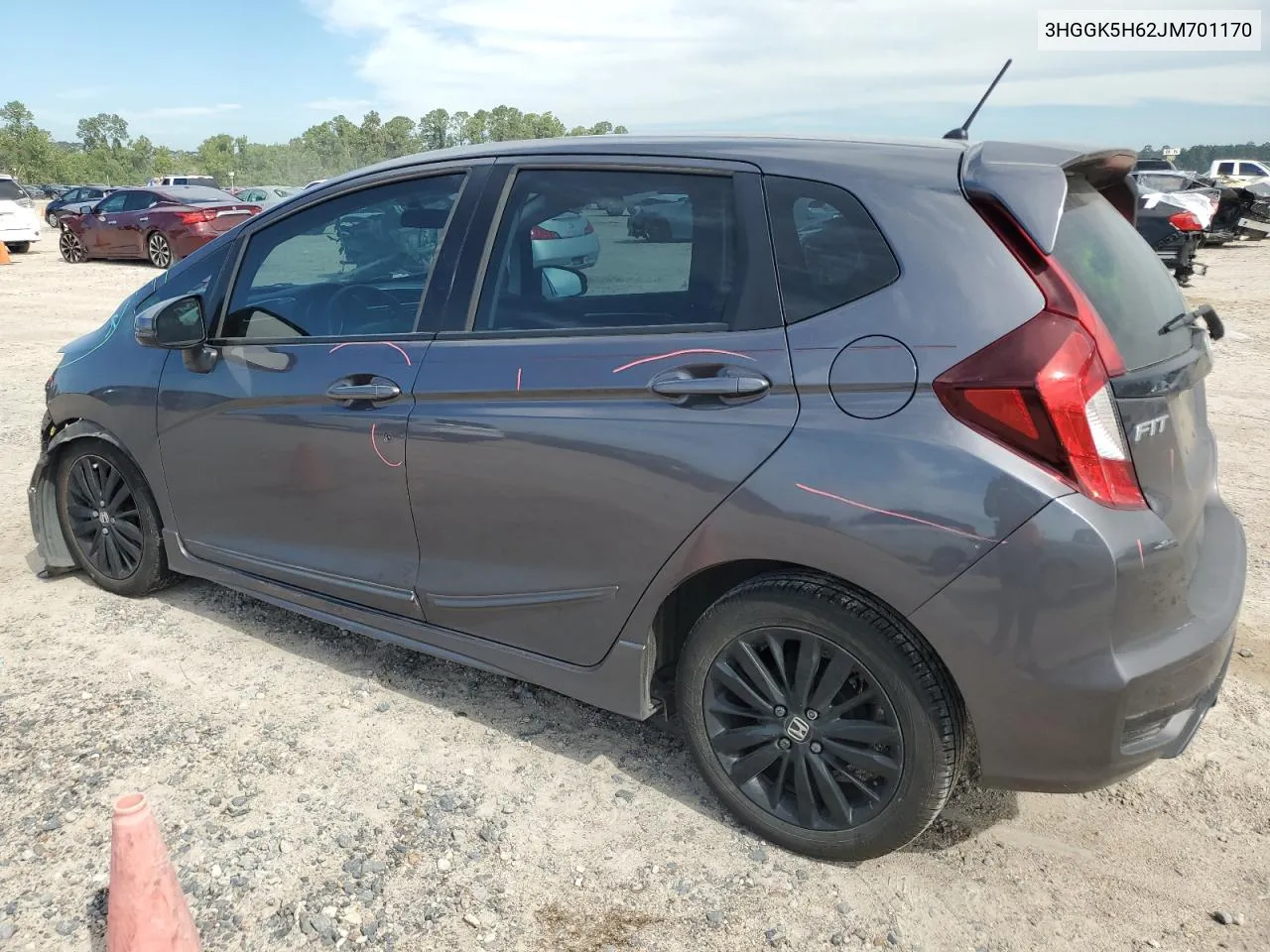 3HGGK5H62JM701170 2018 Honda Fit Sport