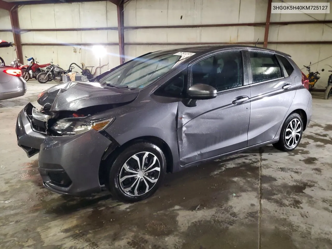 2019 Honda Fit Lx VIN: 3HGGK5H40KM725127 Lot: 71761484