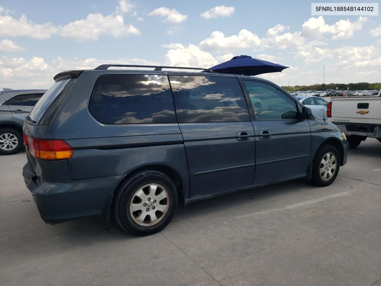 5FNRL18854B144102 2004 Honda Odyssey Ex