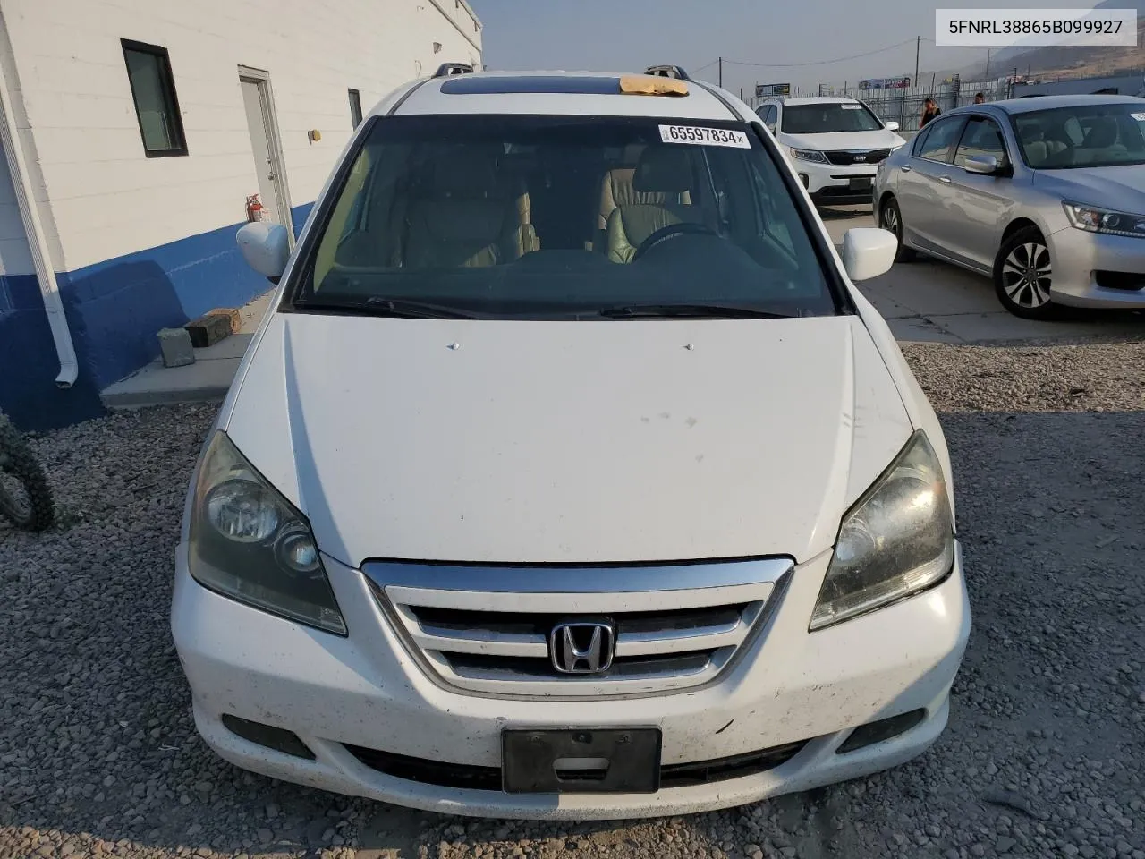 5FNRL38865B099927 2005 Honda Odyssey Touring