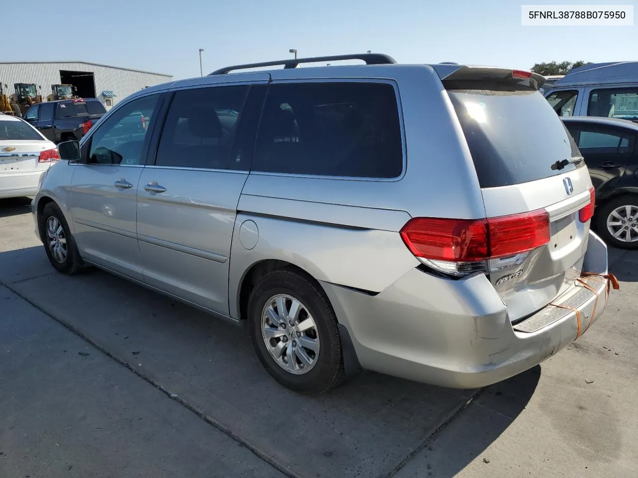 5FNRL38788B075950 2008 Honda Odyssey Exl